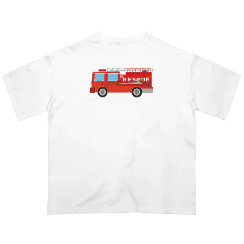 レスキュー車 Oversized T-Shirt