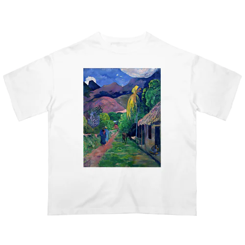 タヒチの道 / Street in Tahiti オーバーサイズTシャツ
