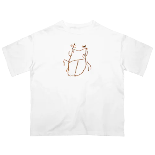 クワガタくん Oversized T-Shirt