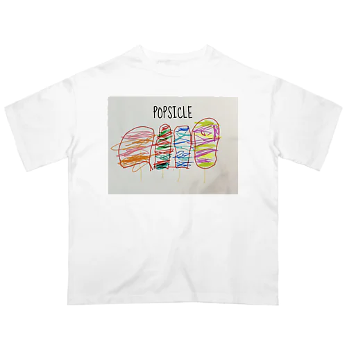 カラフルアイスキャンディー Oversized T-Shirt