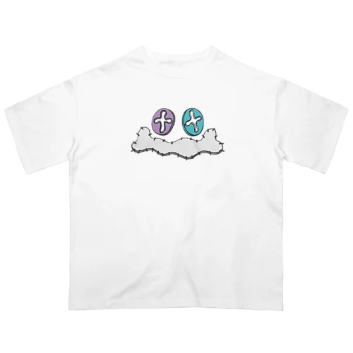 Fleaky Smiley🧫 オーバーサイズTシャツ