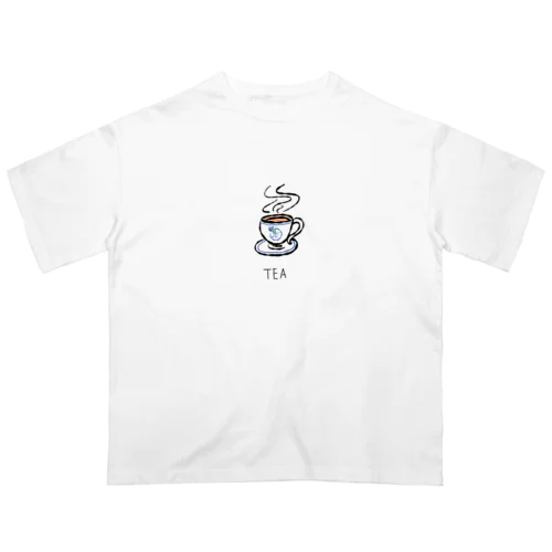 TEA_透明 オーバーサイズTシャツ