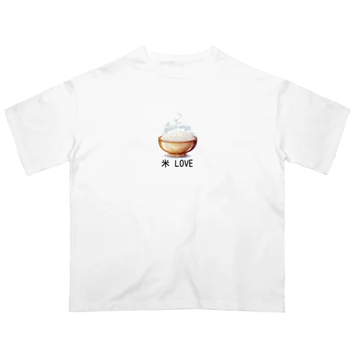 米　LOVE Oversized T-Shirt