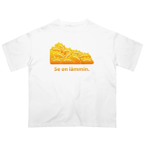 あったかそうな餃子T Oversized T-Shirt