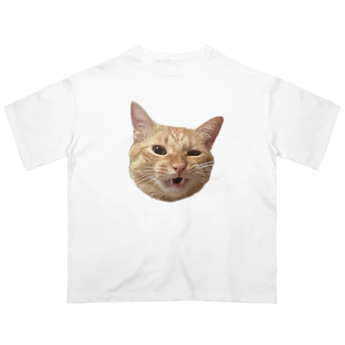 やんのか猫 Oversized T-Shirt