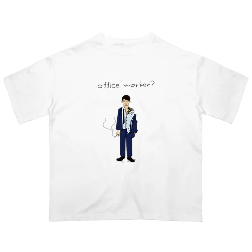 office worker? オーバーサイズTシャツ