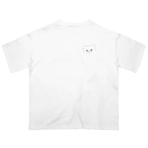 こいぬのオーバーサイズTシャツ(ふわふわ) Oversized T-Shirt