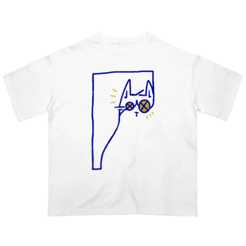 猫目回路図 オーバーサイズTシャツ