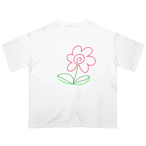 はなまるの花 Oversized T-Shirt