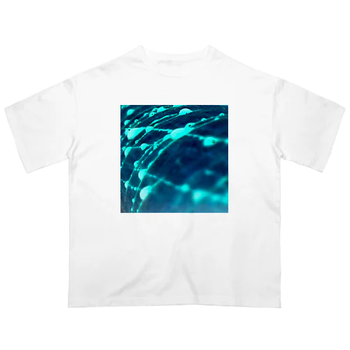 Blood Arc Galaxy 血の弧銀河 (ACG3268) Oversized T-Shirt