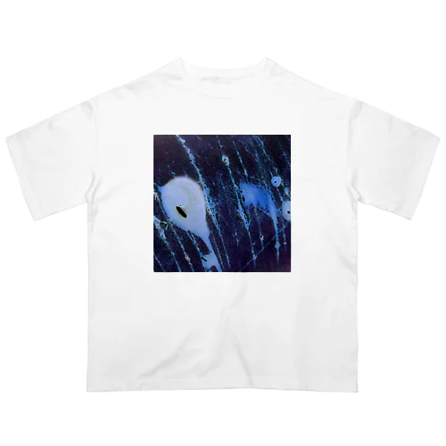 Shooting Scratch Galaxy 流れ傷銀河 (WCG276) オーバーサイズTシャツ