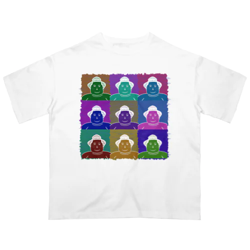 SUMO WRESTLER (multicolor) Oversized T-Shirt
