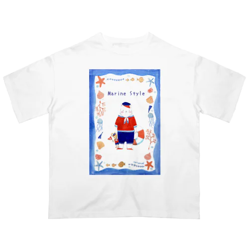 マリンな夏 オーバーサイズTシャツ