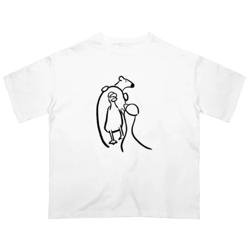 こっちのキャップはどうかな？ オーバーサイズTシャツ