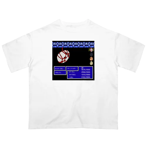 [ TAMAGOBITO ] 8bit TAMAGO-BIT OS T-sh① Oversized T-Shirt