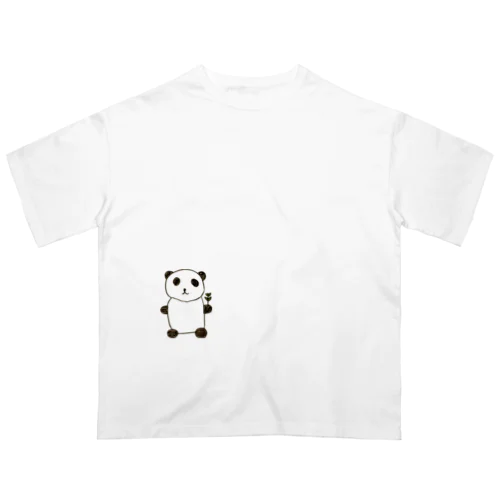 レッツアドベンチャーパンダ Oversized T-Shirt