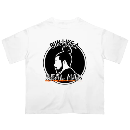 BUN LIKE A REAL MAN オーバーサイズTシャツ