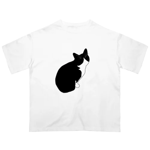 くろにゃんこ オーバーサイズTシャツ