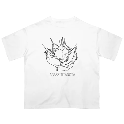 アガベ オーバーサイズTシャツ