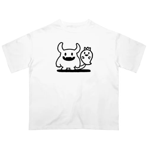 ぼくとおばけとかいじゅうと オーバーサイズTシャツ