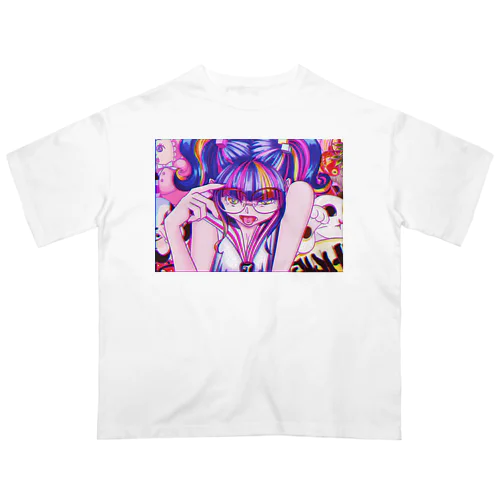 【昭和ヤンキー少女】 Oversized T-Shirt