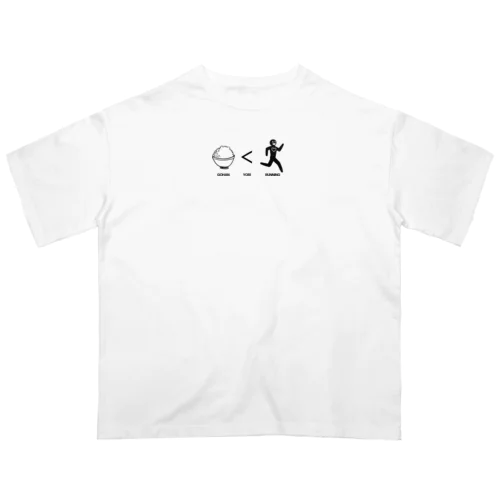 ごはんよりランニング オーバーサイズTシャツ