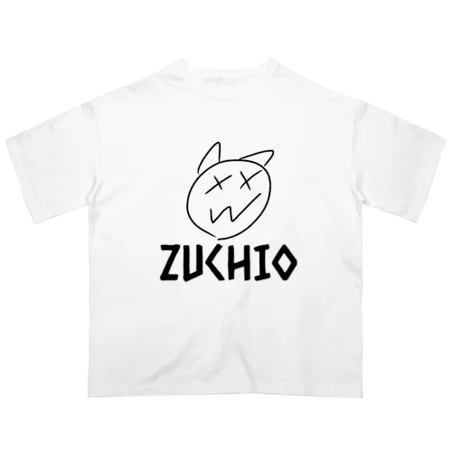 ZUCHIO×Zucheey 猫蹴り君 Oversized T-Shirt