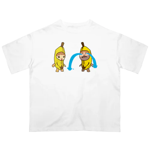 banana cats オーバーサイズTシャツ