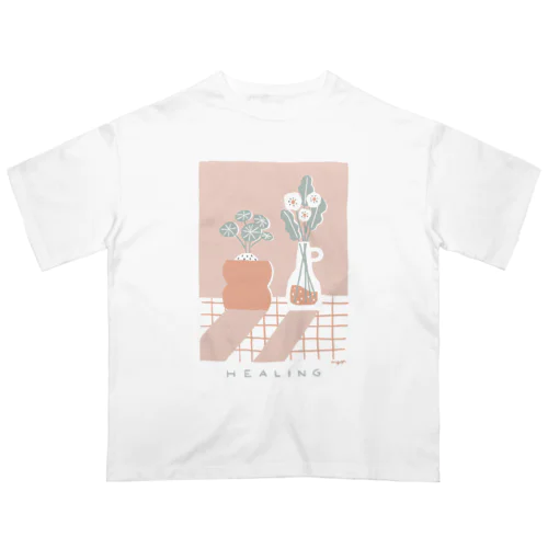 HEALING オーバーサイズTシャツ