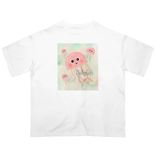 ふわふわクラゲちゃん オーバーサイズTシャツ