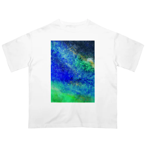 真夜中の星空 オーバーサイズTシャツ