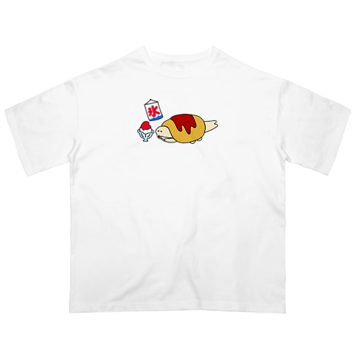 かき氷オムスピスくん Oversized T-Shirt