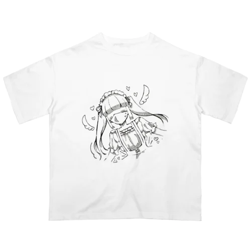 かわいいてんしめいどちゃん オーバーサイズTシャツ