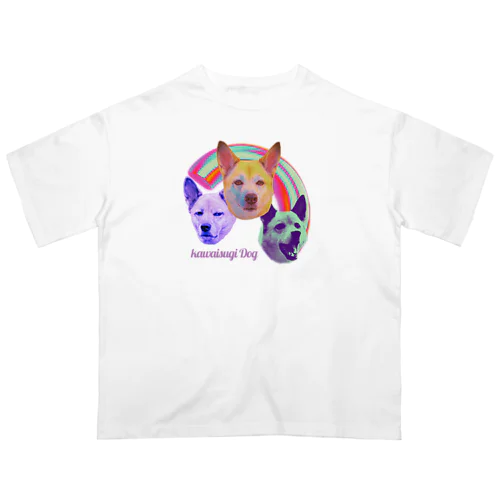 かわいすぎDog オーバーサイズTシャツ