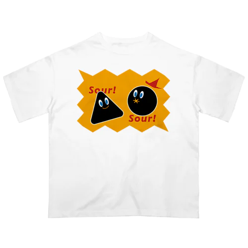 sour! sour! オーバーサイズTシャツ