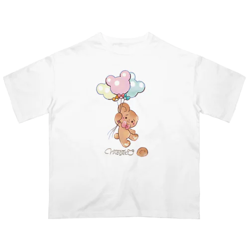 風船もげこちゃん オーバーサイズTシャツ