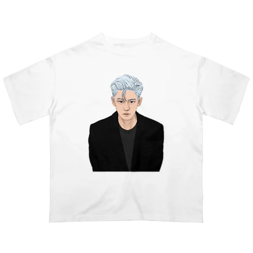 EXO PARK CHANYEOL fanart  Oversized T-Shirt