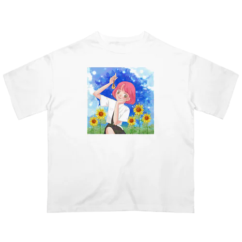 夏のサブカル女子 Oversized T-Shirt