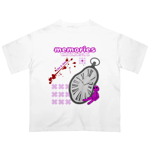 memories オーバーサイズTシャツ