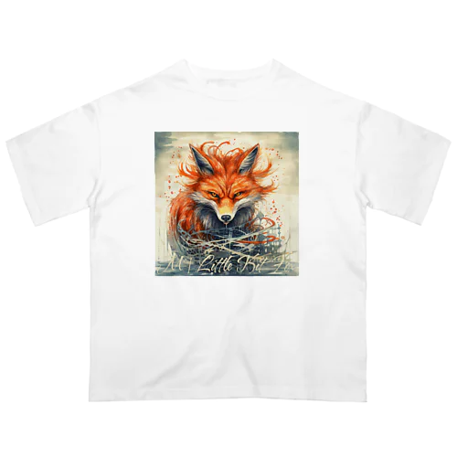 飢える狐 Tシャツ Oversized T-Shirt