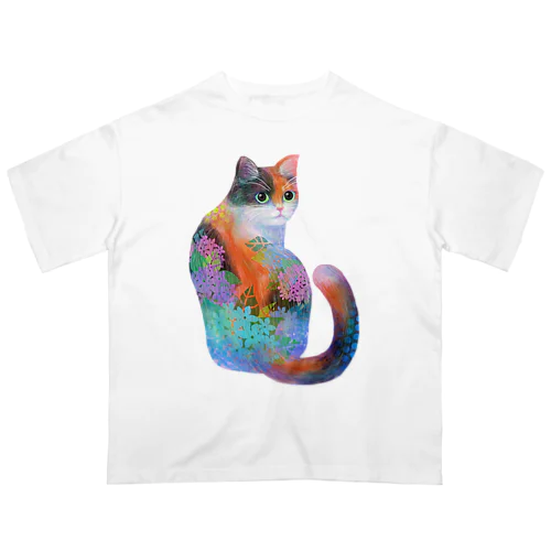 三毛猫 オーバーサイズTシャツ