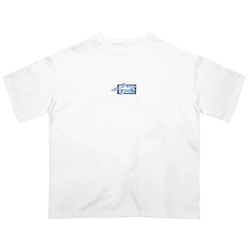 cyber紺碧でyeaℎ オーバーサイズTシャツ