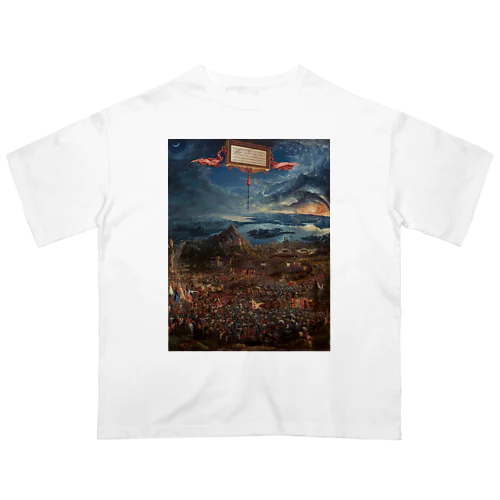 アレクサンダー大王の戦い / The Battle of Alexander at Issus Oversized T-Shirt