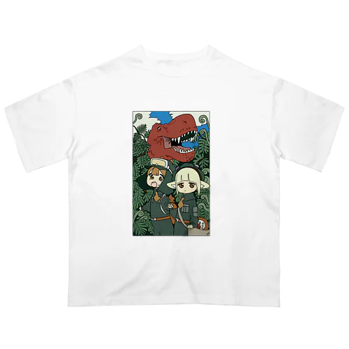 ふたりの大冒険(カラー) Oversized T-Shirt