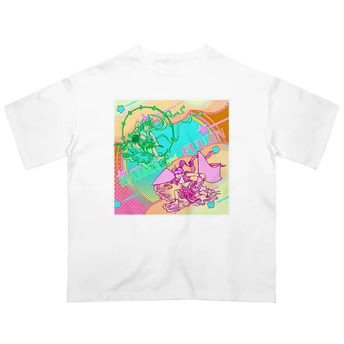 風神雷神 Oversized T-Shirt