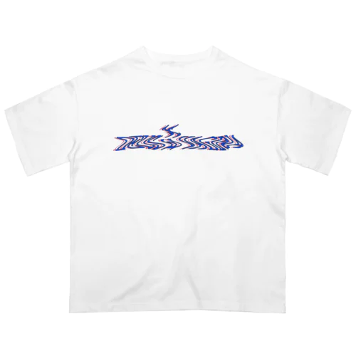 DEUS EX VAGINA ロゴ【パターンD】 Oversized T-Shirt