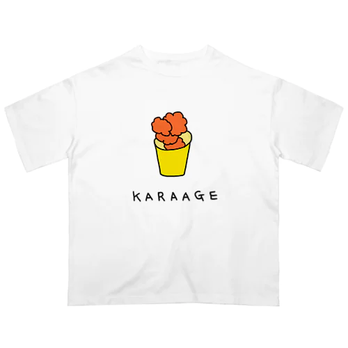 カラアゲ オーバーサイズTシャツ