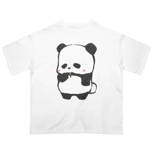 ぱんちゃん(もぐもぐスタイル)大 オーバーサイズTシャツ