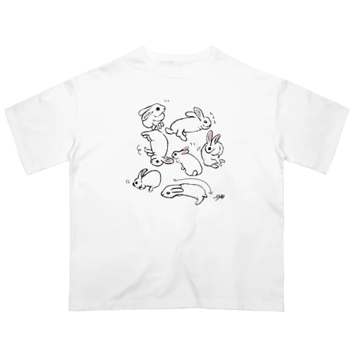 やわらかうさぎ Oversized T-Shirt