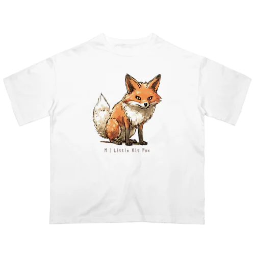 初代 狐兵衛 (獣人化前) Tシャツ オーバーサイズTシャツ